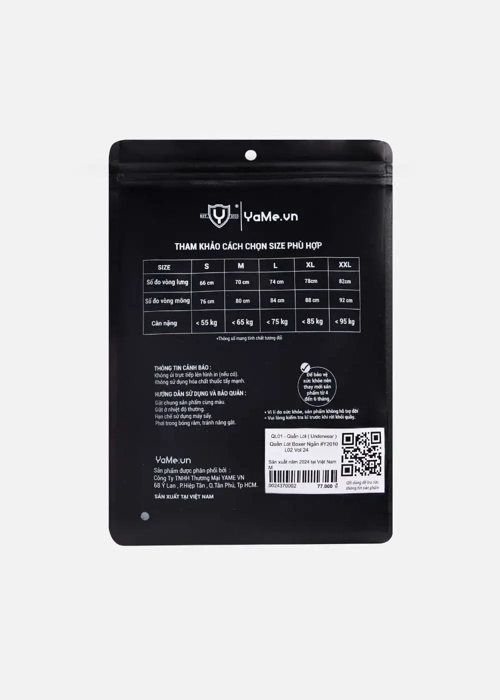 Quần Lót Nam Boxer Vải Lụa Băng Siêu Mát Lạnh #Y2010 L02 Xám Nhạt - YaMe.vn