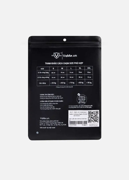 Quần Lót Nam Boxer Vải Lụa Băng Siêu Mát Lạnh #Y2010 L02 Xám Nhạt - YaMe.vn