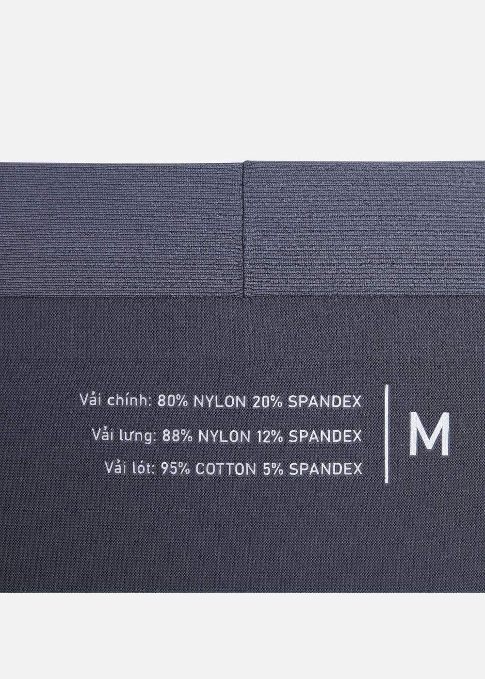 Quần Lót Nam Boxer Vải Lụa Băng Siêu Mát Lạnh #Y2010 L02 Xanh Xám - YaMe.vn