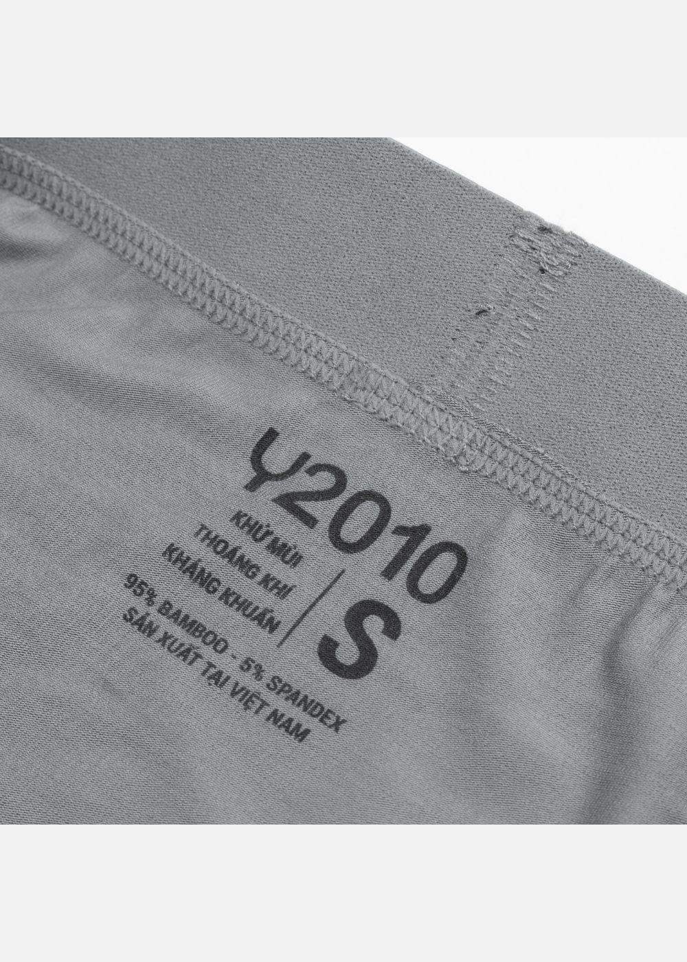 Quần Lót Nam Tam Giác Bamboo Mềm Mại Kháng Khuẩn #Y2010 M8 Xám Đậm - YaMe.vn