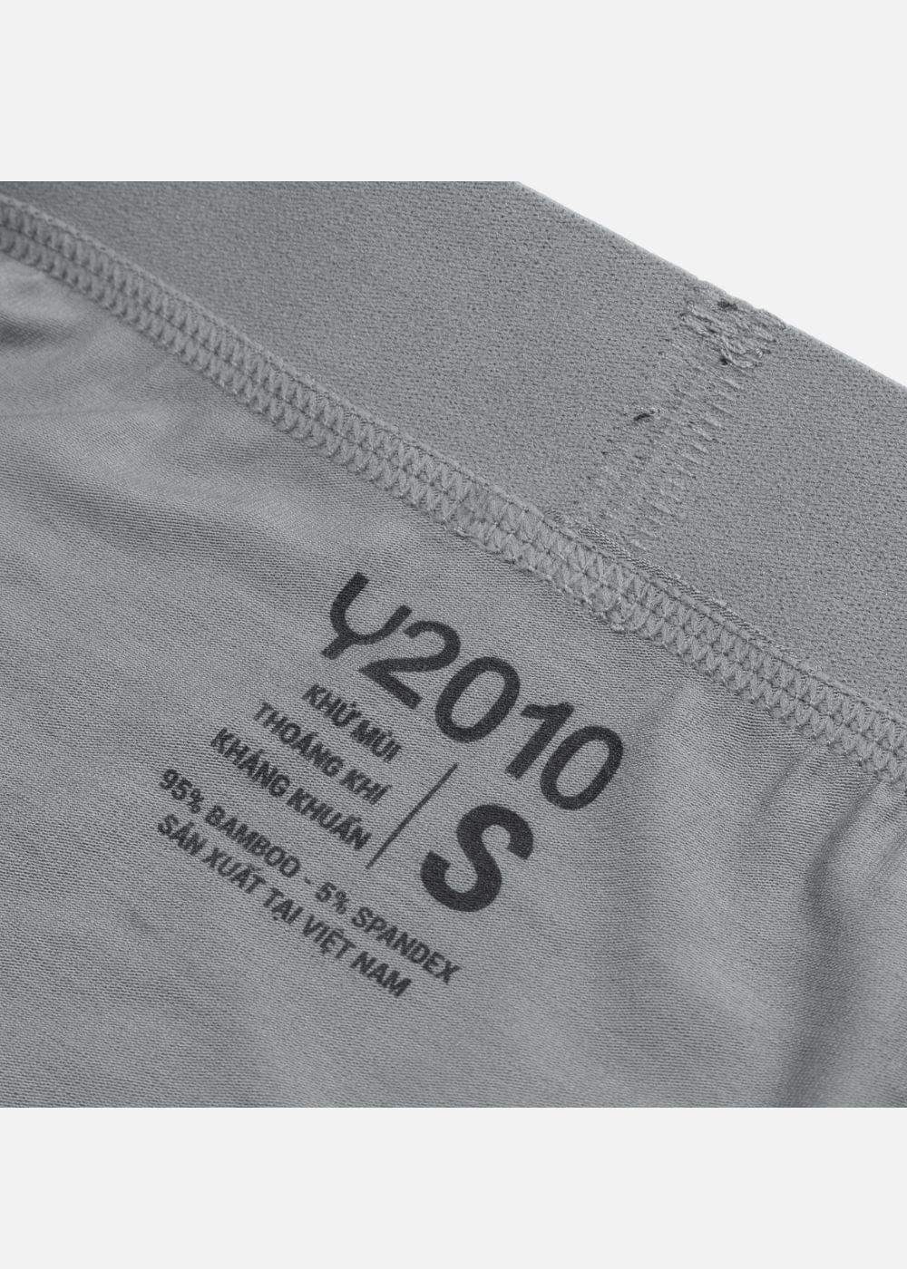 Quần Lót Nam Tam Giác Bamboo Mềm Mại Kháng Khuẩn #Y2010 M8 Xám Đậm - YaMe.vn