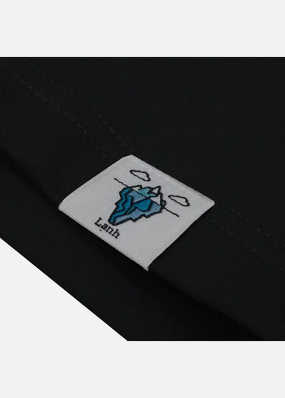 Quần Short Thun Mềm Mịn Mát The Minimalist 009 Đen - YaMe.vn