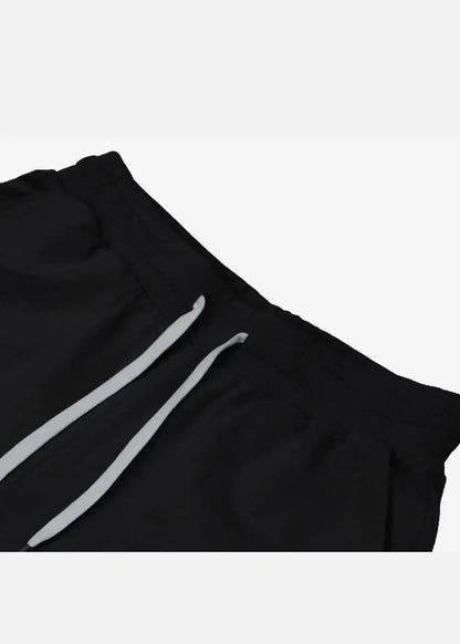 Quần Short Thun Mềm Mịn Mát The Minimalist 009 Đen - YaMe.vn