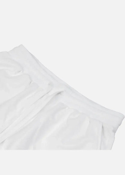 Quần Short Thun Mềm Mịn Mát The Minimalist 009 Trắng - YaMe.vn