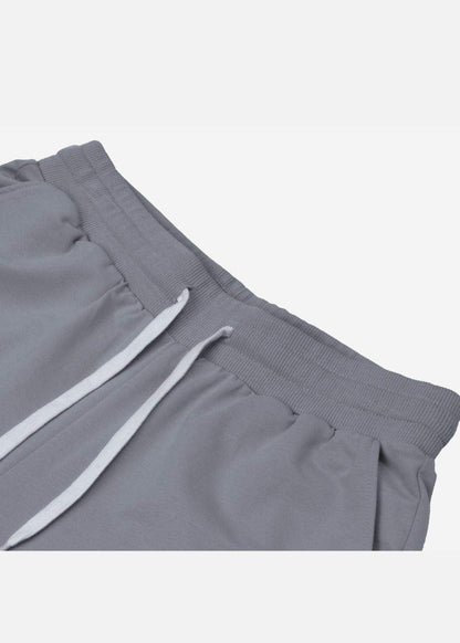 Quần Short Thun Mềm Mịn Mát The Minimalist 009 Xám Đậm - YaMe.vn