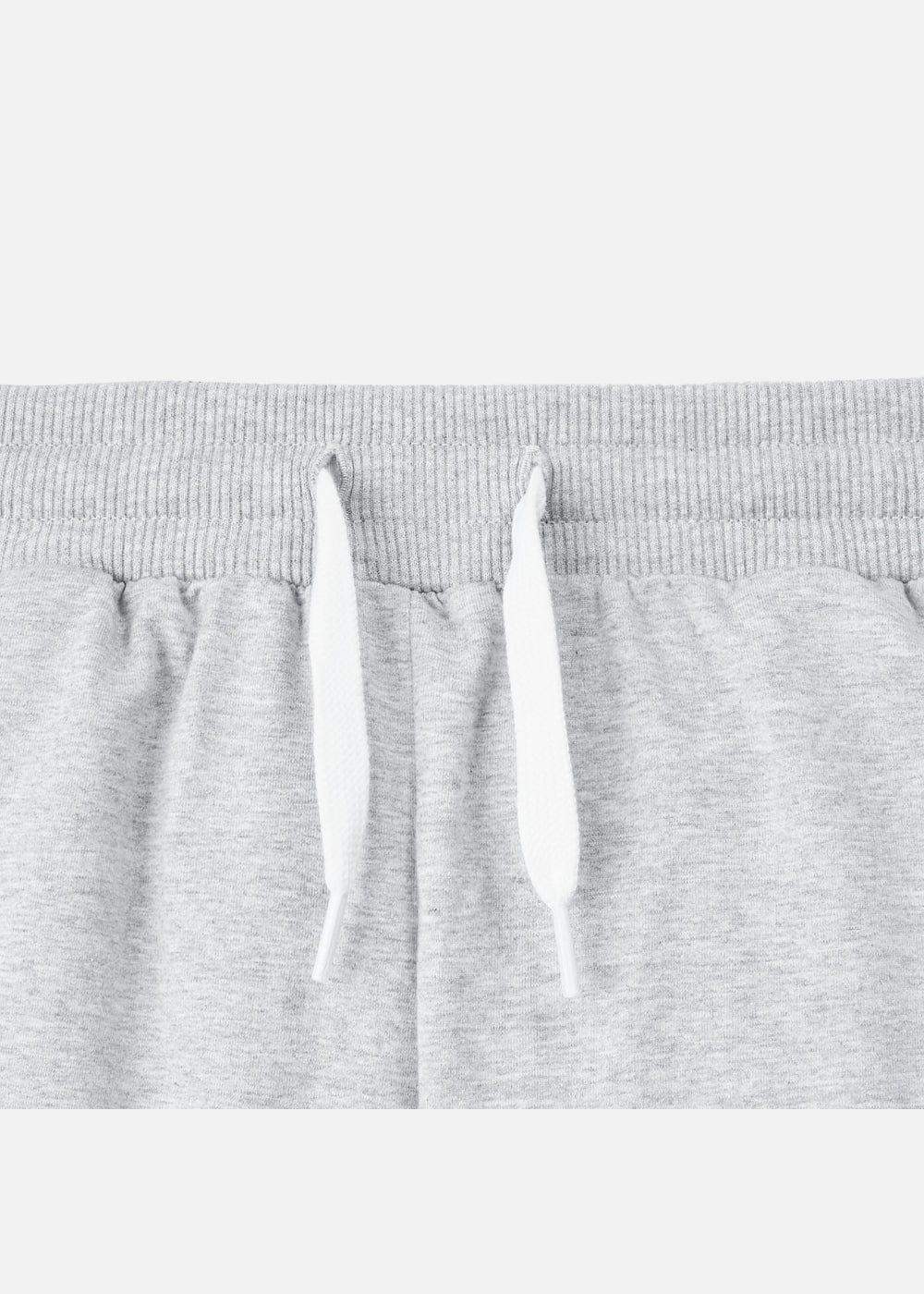 Quần Short Thun 9 Inch Mềm Mịn Mát The Minimalist 009 Xám Nhạt - YaMe.vn