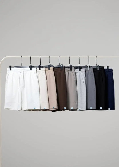 Quần Short Thun 9 Inch Mềm Mịn Mát The Minimalist 009 Xanh Dương Đậm - YaMe.vn