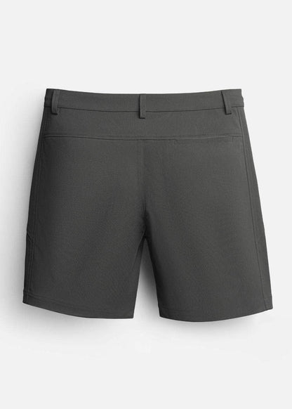 Quần short Kaki Túi Khóa Kéo The Weekend 22 Xám Đậm - YaMe.vn