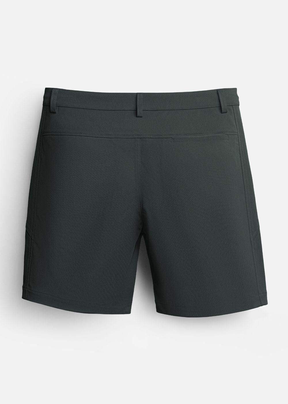 Quần short Kaki Túi Khóa Kéo The Weekend 22 Xanh Lá Đậm - YaMe.vn