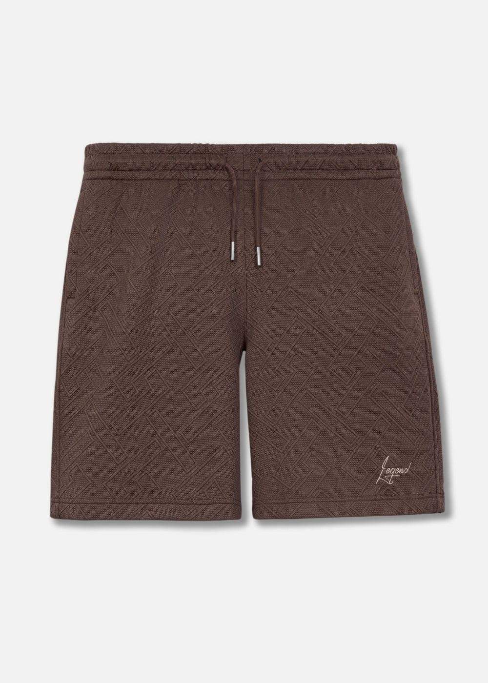 Quần Short Thun 7 Inch Nhanh Khô No Style M129 Nâu Đậm - YaMe.vn