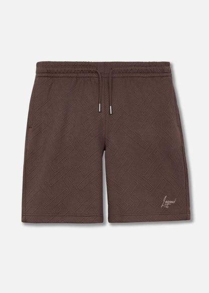 Quần Short Thun 7 Inch Nhanh Khô No Style M129 Nâu Đậm - YaMe.vn