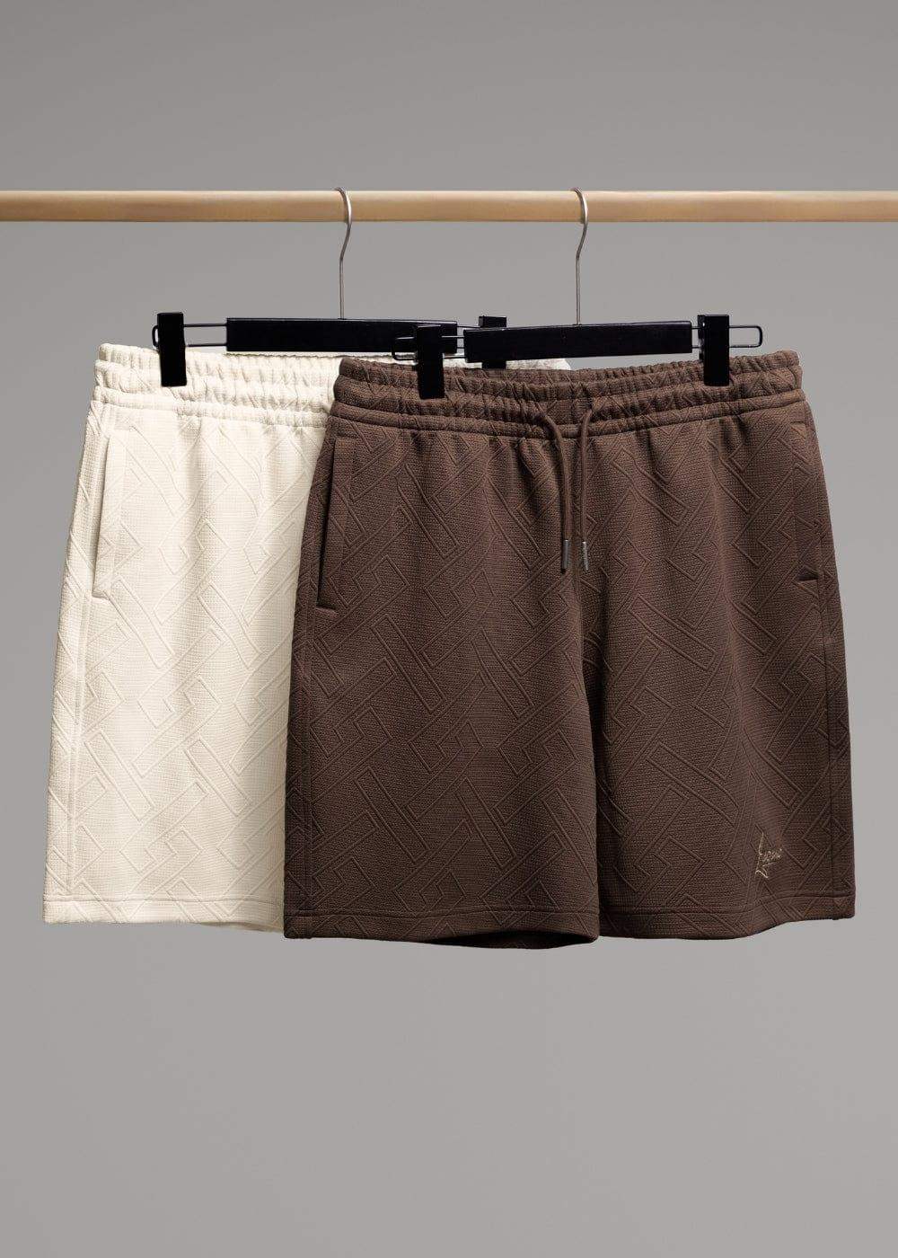 Quần Short Thun 7 Inch Nhanh Khô No Style M129 Nâu Đậm - YaMe.vn