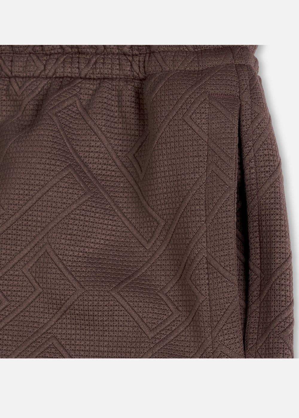 Quần Short Thun 7 Inch Nhanh Khô No Style M129 Nâu Đậm - YaMe.vn