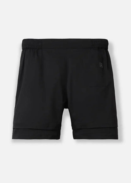 Quần Short 7 Inch Dù Trượt Nước No Style M90 Đen - YaMe.vn