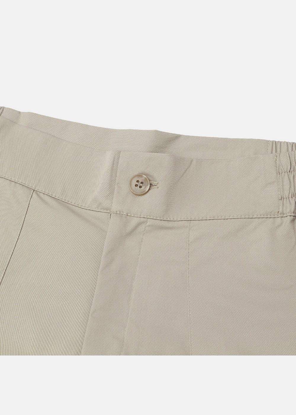 Quần Short 7 Inch Dù Trượt Nước No Style M90 Nâu Nhạt - YaMe.vn