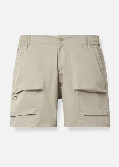 Quần Short 7 Inch Dù Trượt Nước No Style M90 Nâu Nhạt - YaMe.vn