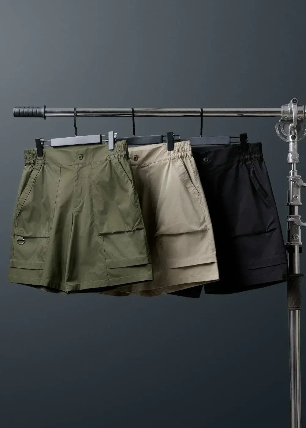 Quần Short 7 Inch Dù Trượt Nước No Style M90 Nâu Nhạt - YaMe.vn