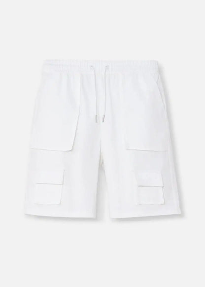 Quần Short 7 Inch Dù Nhẹ No Style M91Trắng - YaMe.vn