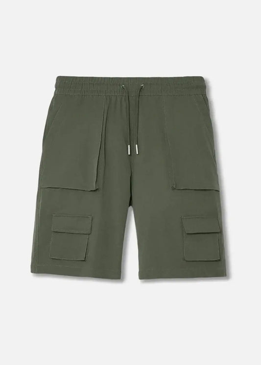 Quần Short 7 Inch Dù Nhẹ No Style M91 Xanh Lá Đậm - YaMe.vn