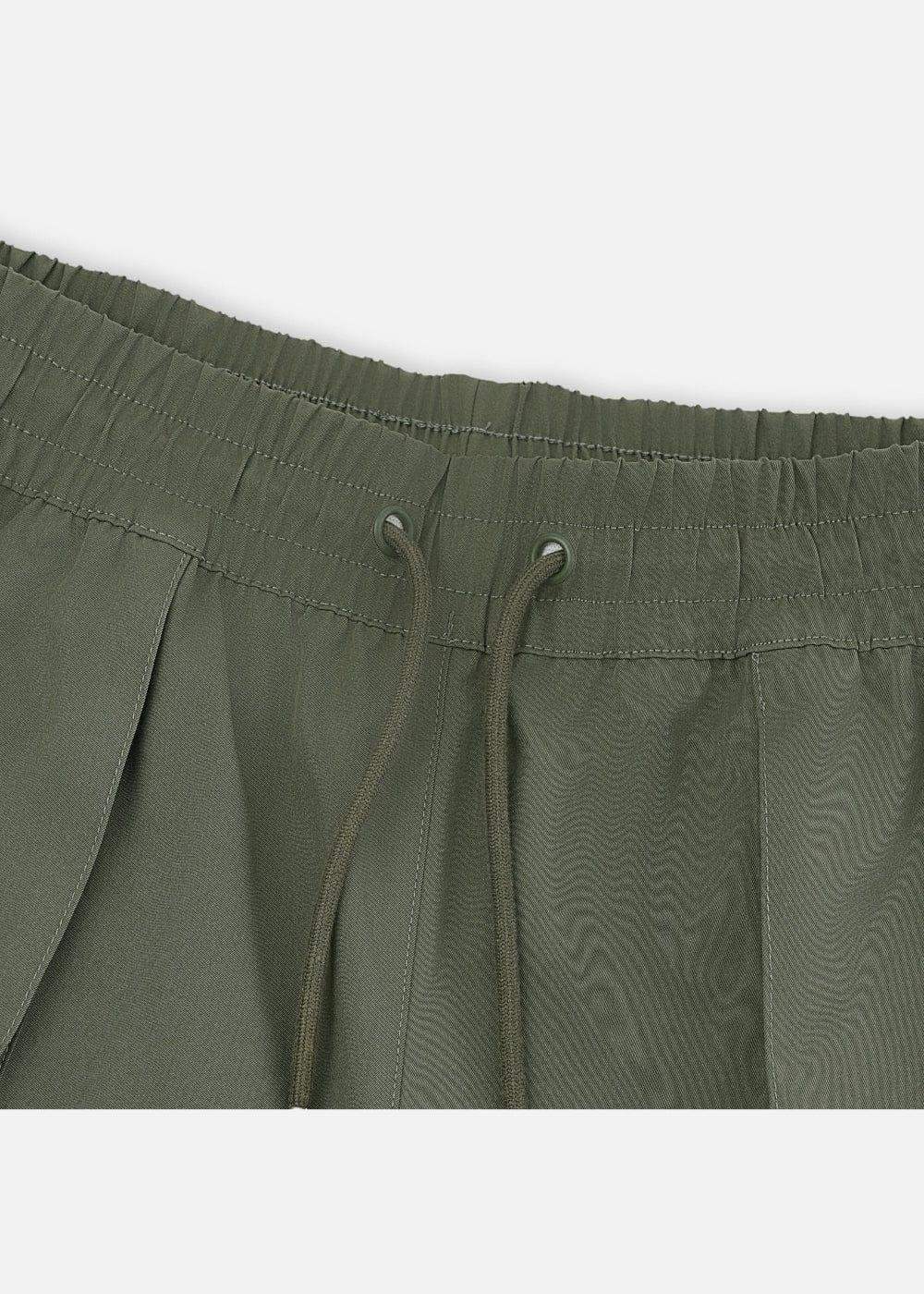 Quần Short 7 Inch Dù Nhẹ No Style M91 Xanh Lá Đậm - YaMe.vn