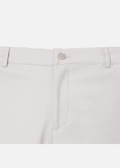 Quần Short Kaki 7 Inch Co Giãn No Style M92 Xám Nhạt - YaMe.vn