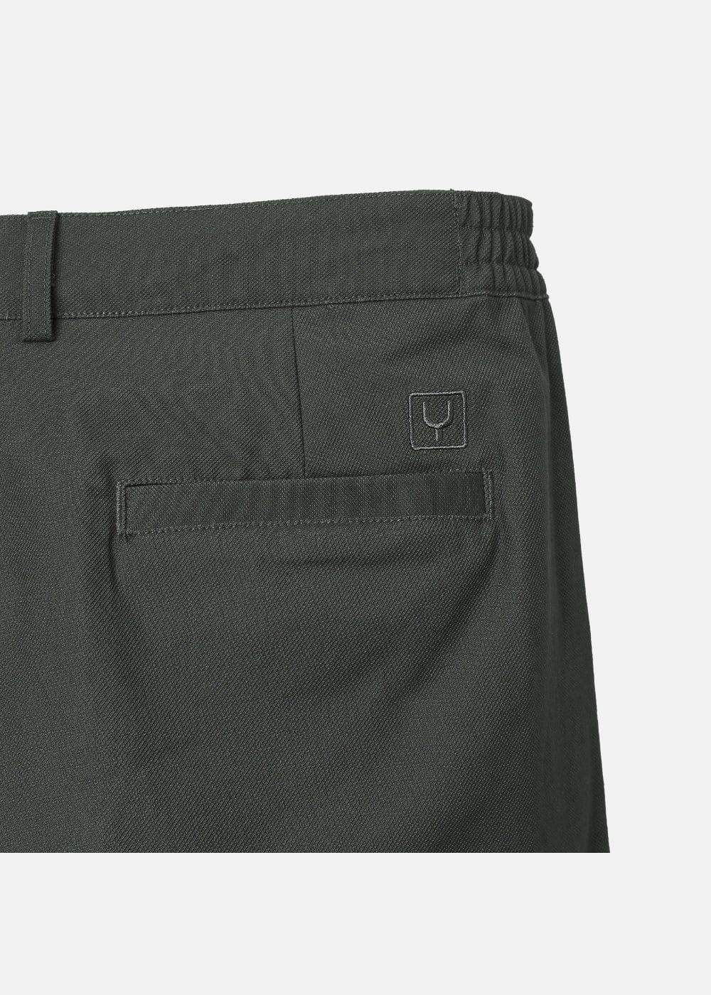 Quần Short Kaki 7 Inch Co Giãn No Style M92 Xanh Lá Đậm - YaMe.vn