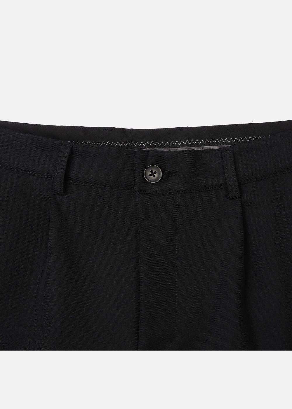 Quần Short Kaki 7 Inch Kháng Khuẩn No Style M93 Đen - YaMe.vn