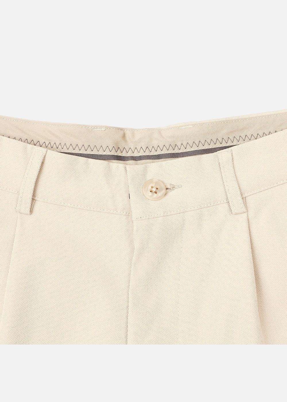 Quần Short Kaki 7 Inch Kháng Khuẩn No Style M93 Nâu Nhạt - YaMe.vn