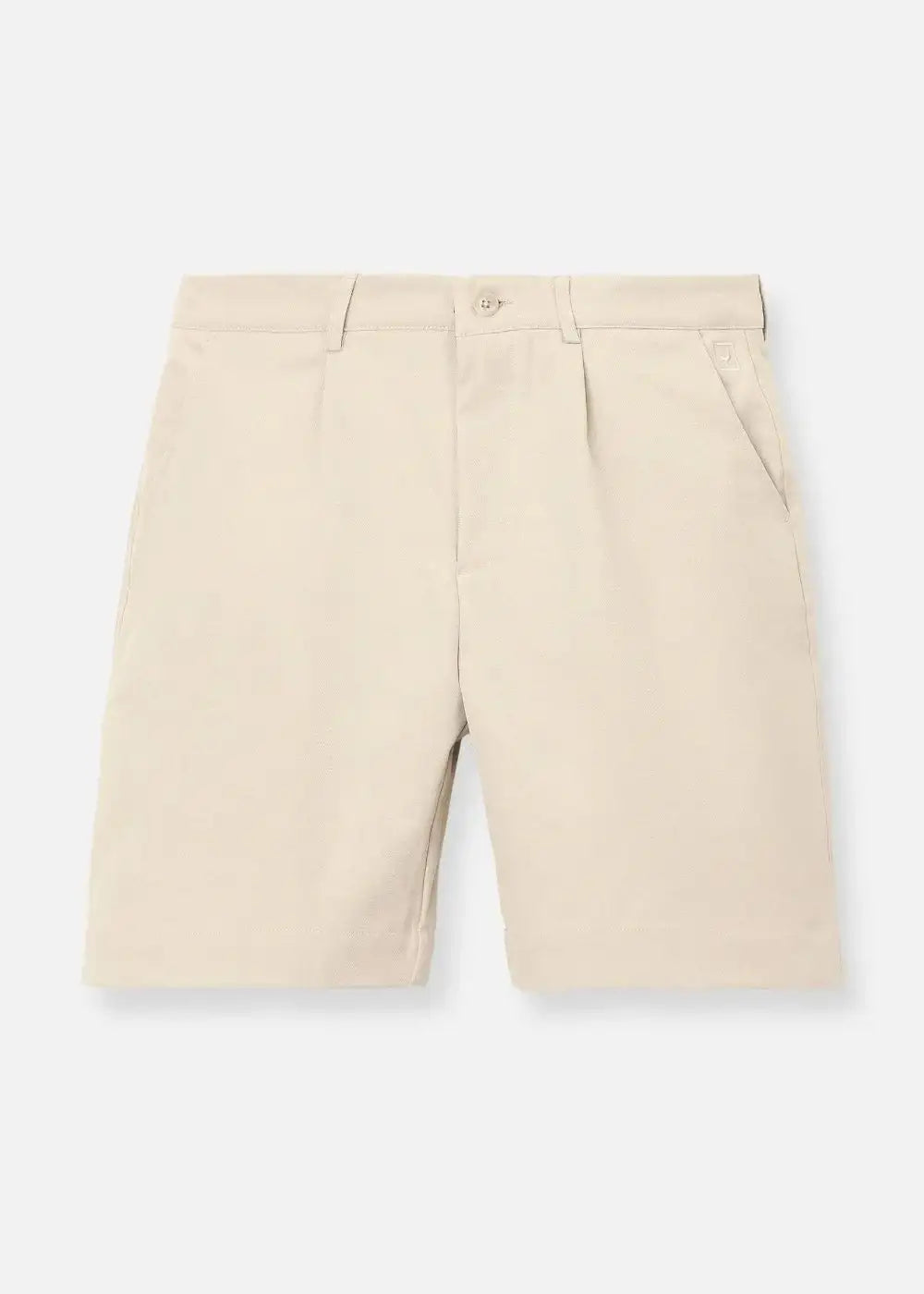 Quần Short Kaki 7 Inch Kháng Khuẩn No Style M93 Nâu Nhạt - YaMe.vn
