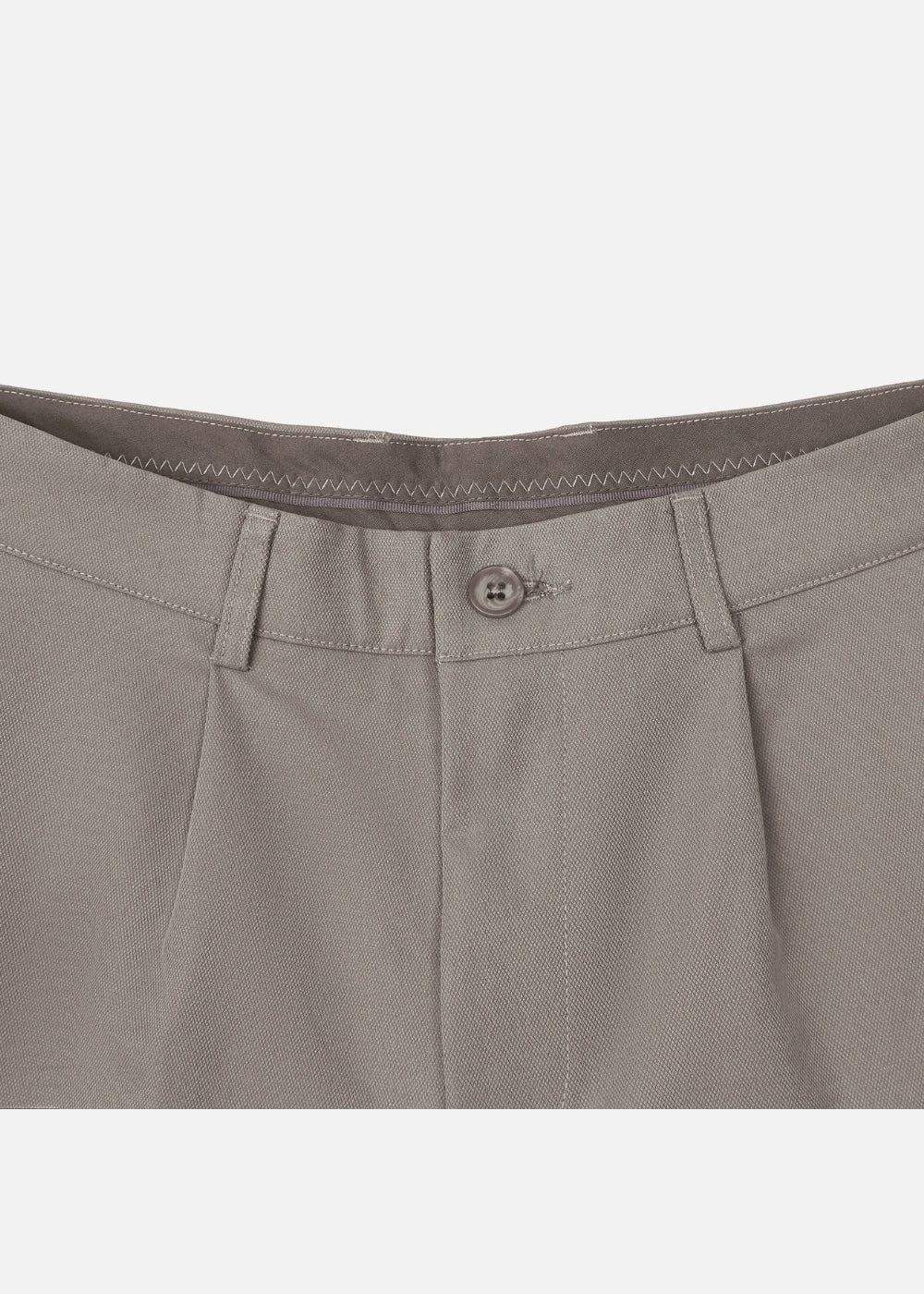 Quần Short Kaki 7 Inch Kháng Khuẩn No Style M93 Xám - YaMe.vn