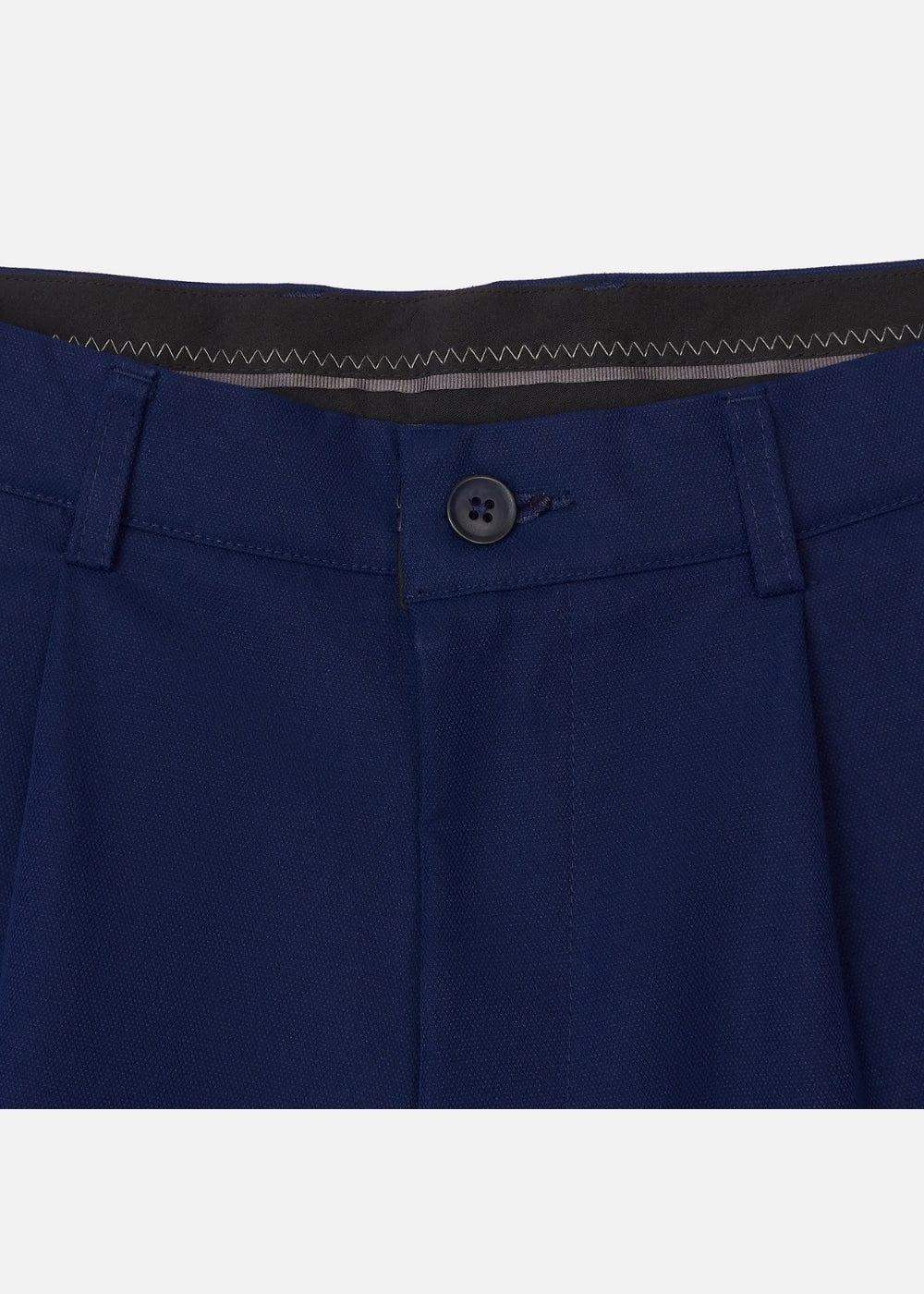 Quần Short Kaki 7 Inch Kháng Khuẩn No Style M93 Xanh Dương Đậm - YaMe.vn