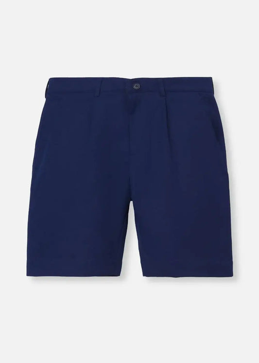 Quần Short Kaki 7 Inch Kháng Khuẩn No Style M93 Xanh Dương Đậm - YaMe.vn