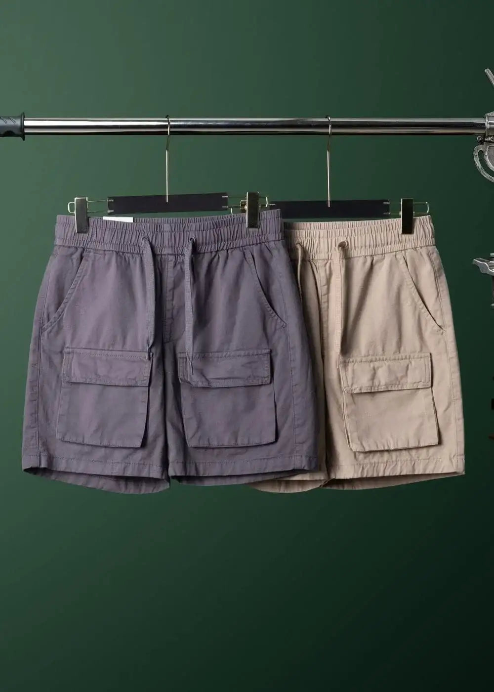 Quần Short Cargo 7 Inch Thoáng Mát No Style M94 Xám - YaMe.vn