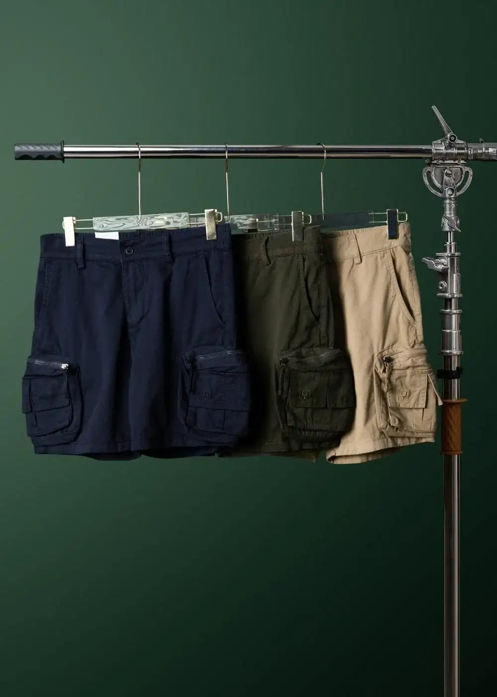 Quần Short Cargo 7 Inch Kaki Bền No Style M95 Nâu - YaMe.vn