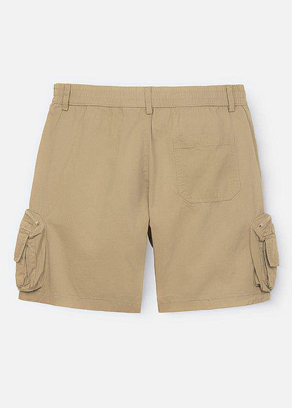 Quần Short Cargo 7 Inch Kaki Bền No Style M95 Nâu - YaMe.vn