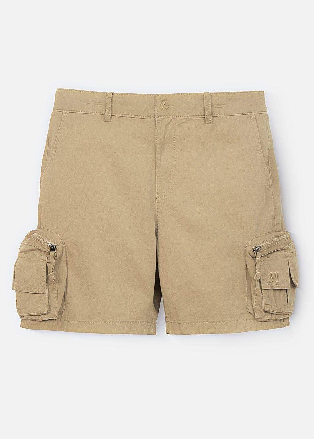 Quần Short Cargo 7 Inch Kaki Bền No Style M95 Nâu - YaMe.vn
