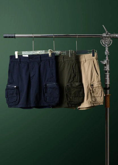 Quần Short Cargo 7 Inch Kaki Bền No Style M95 Xanh Dương Đậm - YaMe.vn