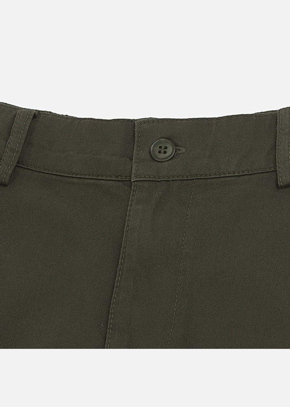 Quần Short Cargo 7 Inch Kaki Bền No Style M95 Xanh Lá Đậm - YaMe.vn