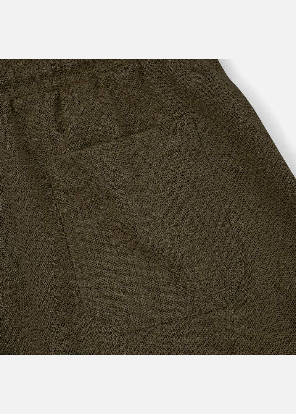 Quần Short Thun 9 Inch Thoáng Mát Non Branded 05 Nâu Đậm - YaMe.vn