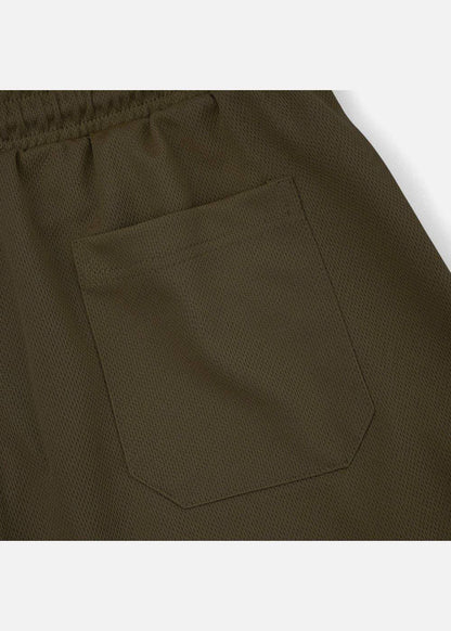 Quần Short Thun 9 Inch Thoáng Mát Non Branded 05 Nâu Đậm - YaMe.vn