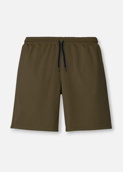 Quần Short Thun 9 Inch Thoáng Mát Non Branded 05 Nâu Đậm - YaMe.vn