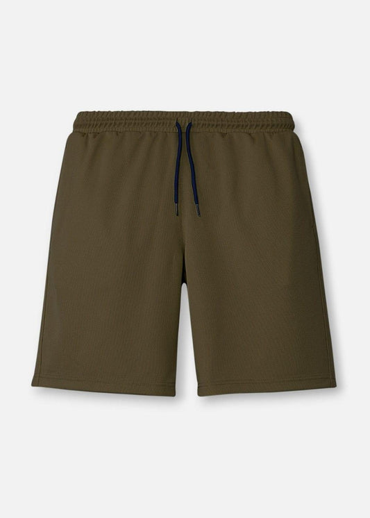 Quần Short Thun 9 Inch Thoáng Mát Non Branded 05 Nâu Đậm - YaMe.vn