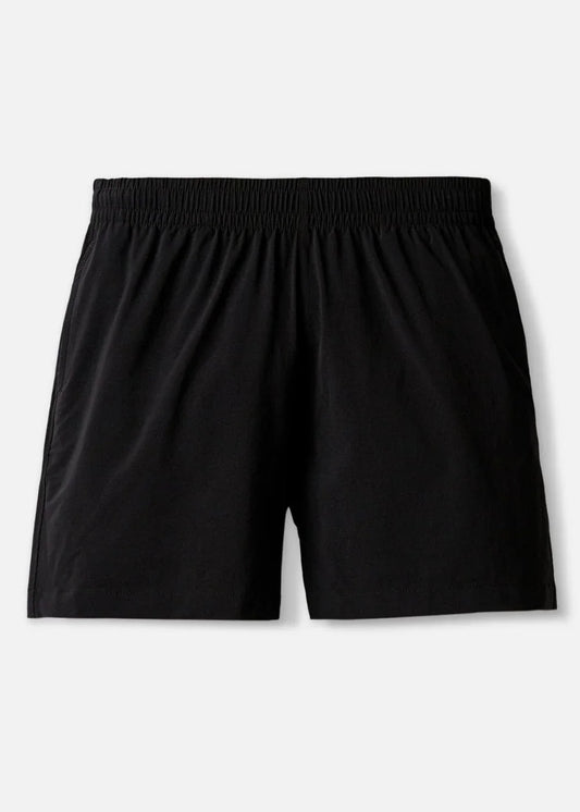 Quần Short 5 Inch Dù Mỏng Nhẹ Non Branded 06 Đen - YaMe.vn