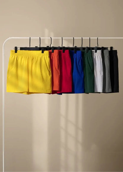 Quần Short 5 Inch Dù Mỏng Nhẹ Non Branded 06 Vàng - YaMe.vn