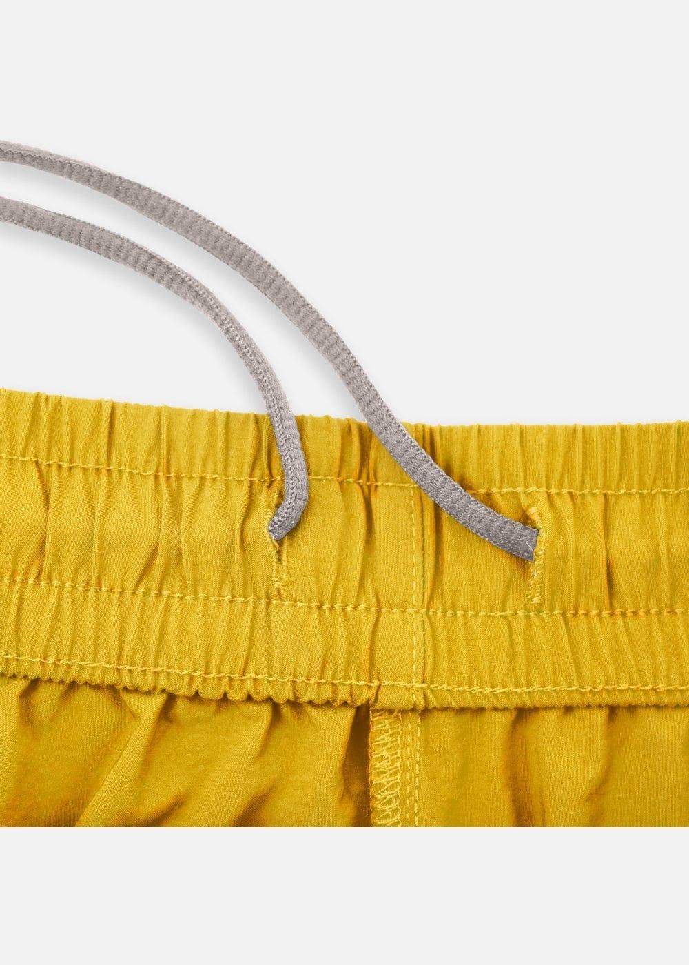 Quần Short 5 Inch Dù Mỏng Nhẹ Non Branded 06 Vàng - YaMe.vn