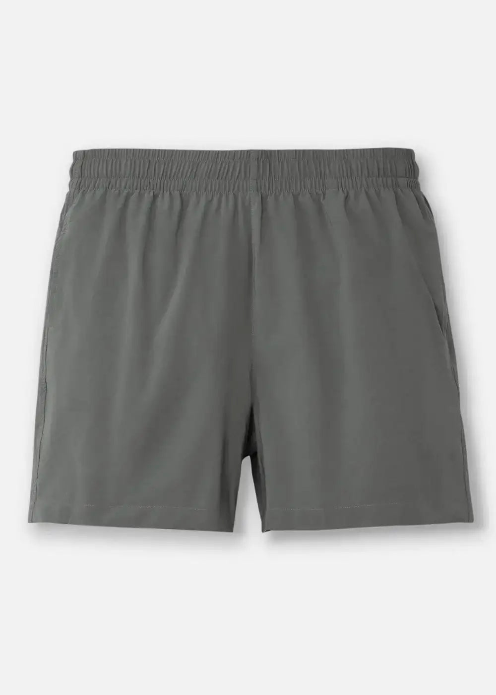 Quần Short 5 Inch Dù Mỏng Nhẹ Non Branded 06 Xám - YaMe.vn