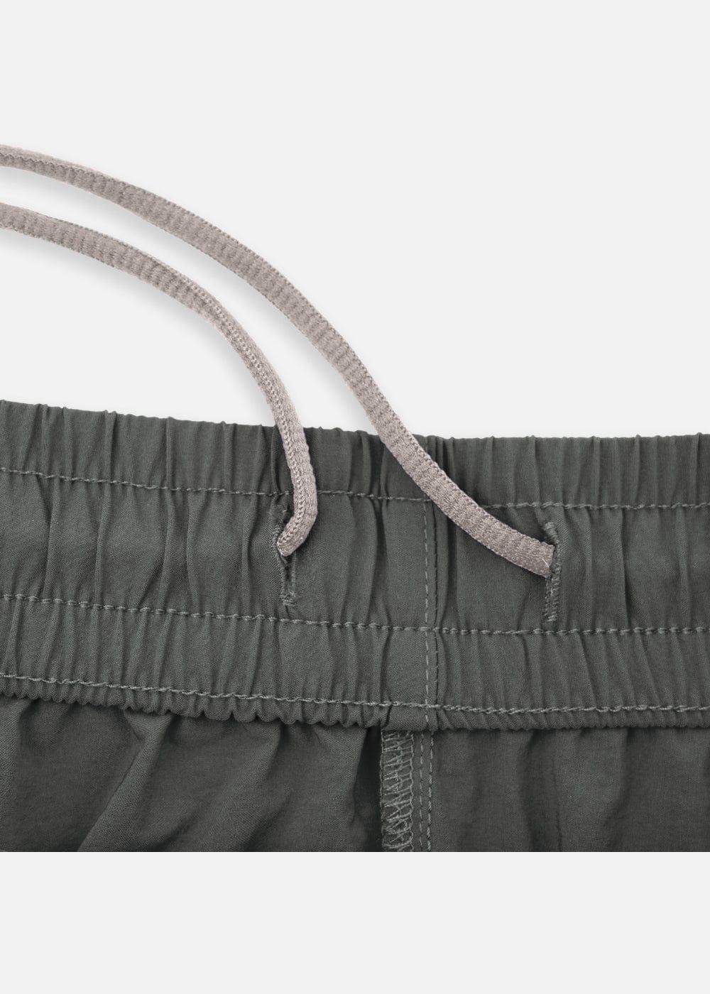 Quần Short 5 Inch Dù Mỏng Nhẹ Non Branded 06 Xám - YaMe.vn