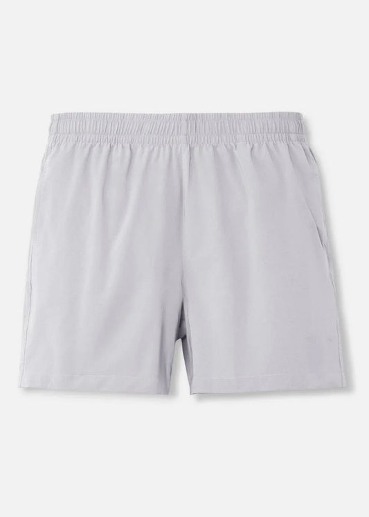 Quần Short 5 Inch Dù Mỏng Nhẹ Non Branded 06 Xám Nhạt - YaMe.vn