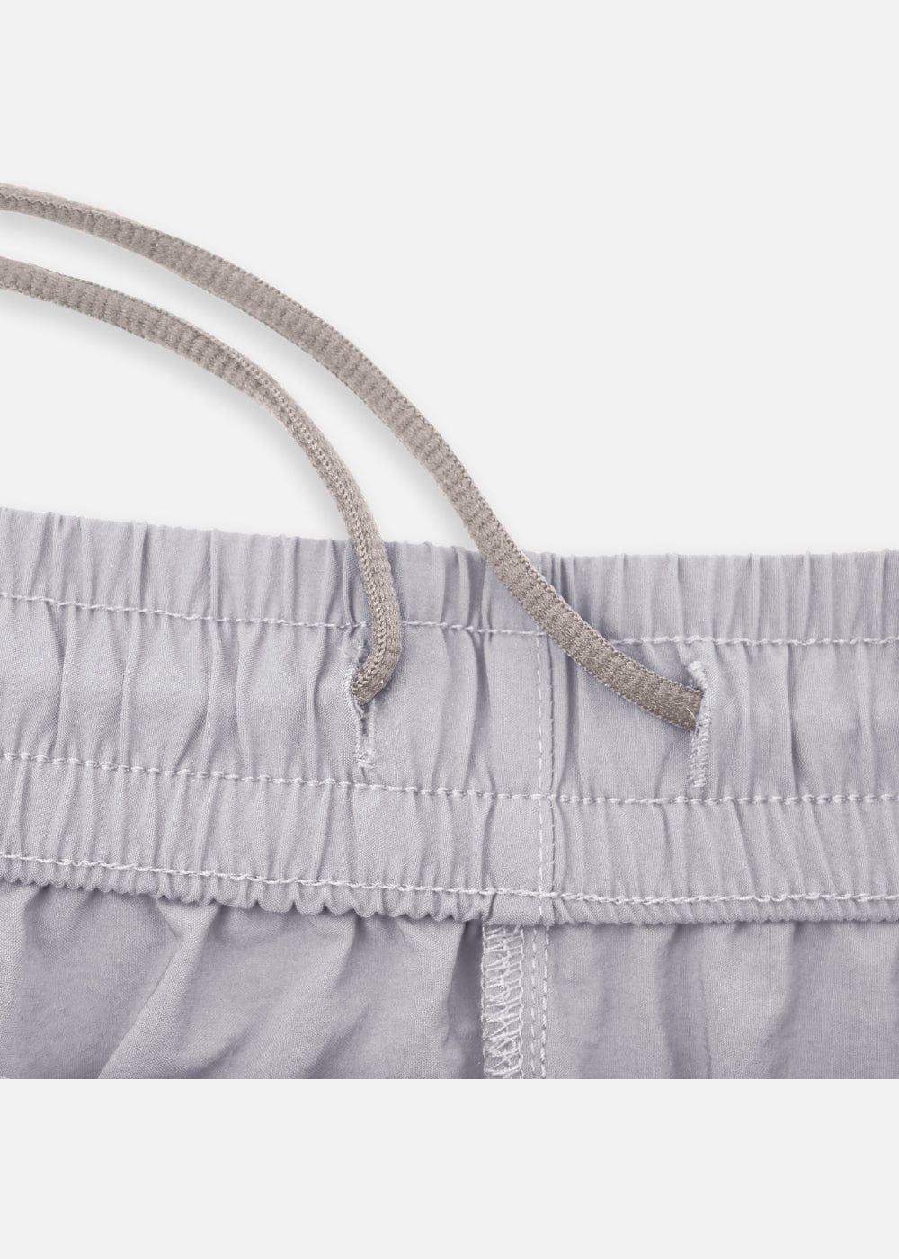 Quần Short 5 Inch Dù Mỏng Nhẹ Non Branded 06 Xám Nhạt - YaMe.vn