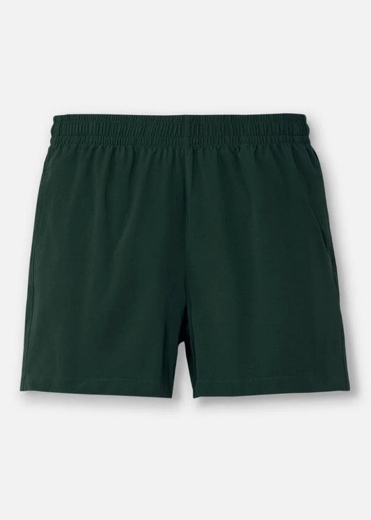 Quần Short 5 Inch Dù Mỏng Nhẹ Non Branded 06 Xanh Lá Đậm - YaMe.vn